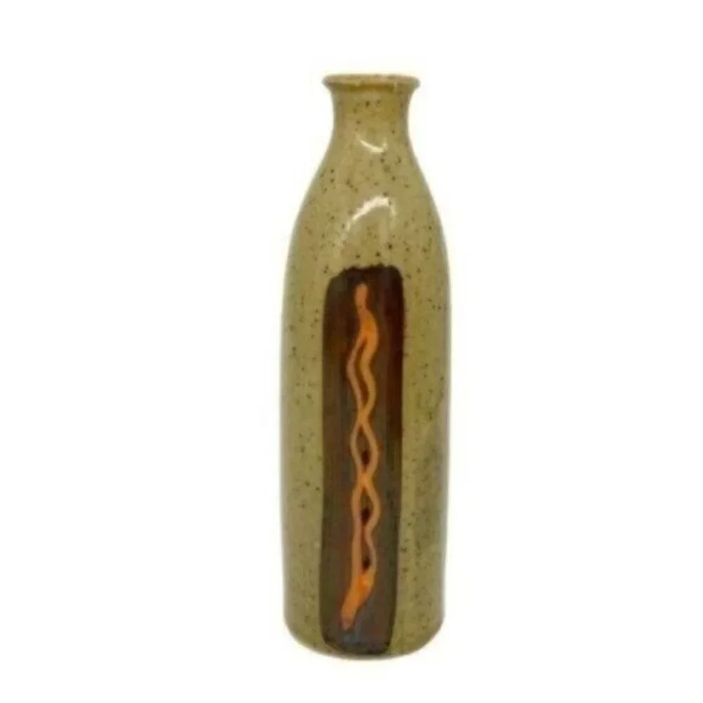 Ardco Japan Dallas Hand Painted Southwestern Bud Vase